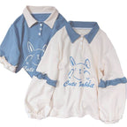 Women's Oversized Sweater – Casual Korean Vibe - Rose & Ruffles