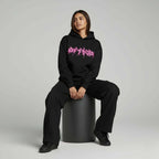 Neon Chaos Oversized Streetwear Hoodie (Unisex) - Rose & Ruffles