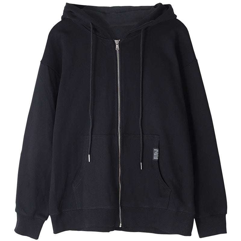 Elegant Knit Zip Jacket – Long Sleeve Comfort Fit - Rose & Ruffles