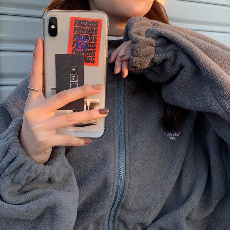 Winter Essential Polar Fleece Jacket - Rose & Ruffles