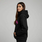 Neon Chaos Oversized Streetwear Hoodie (Unisex) - Rose & Ruffles