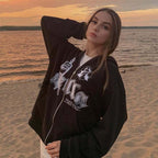 Blackcore Zip Hoodie – Premium Street Edition - Rose & Ruffles