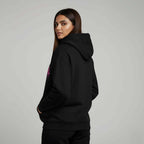 Neon Chaos Oversized Streetwear Hoodie (Unisex) - Rose & Ruffles