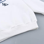 Loose  Pullover Sweatshirt Women - Rose & Ruffles