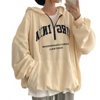 Classic Letter Hoodie – Everyday Chic Comfort - Rose & Ruffles