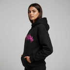Neon Chaos Oversized Streetwear Hoodie (Unisex) - Rose & Ruffles