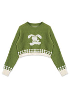 Women's Loose Casual Cozy Sweater - Rose & Ruffles