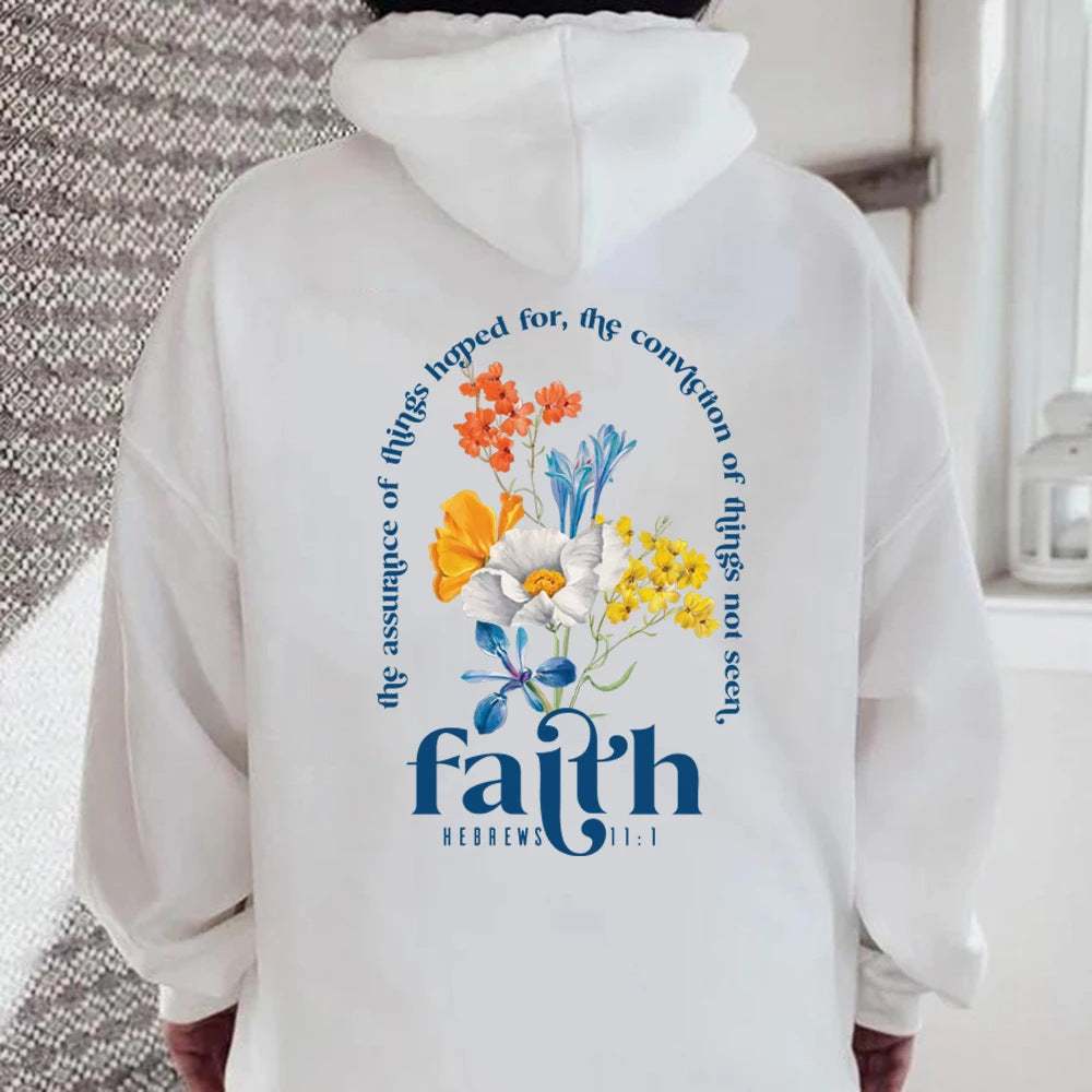 Aesthetic  Hoodies - Bible Verse Hoodie - Rose & Ruffles
